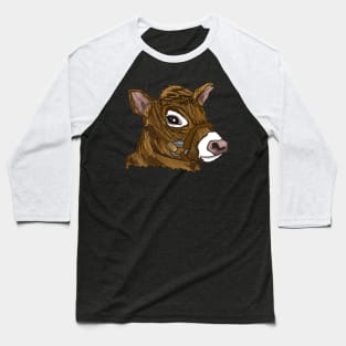 Brown Cow Baseball T-Shirt